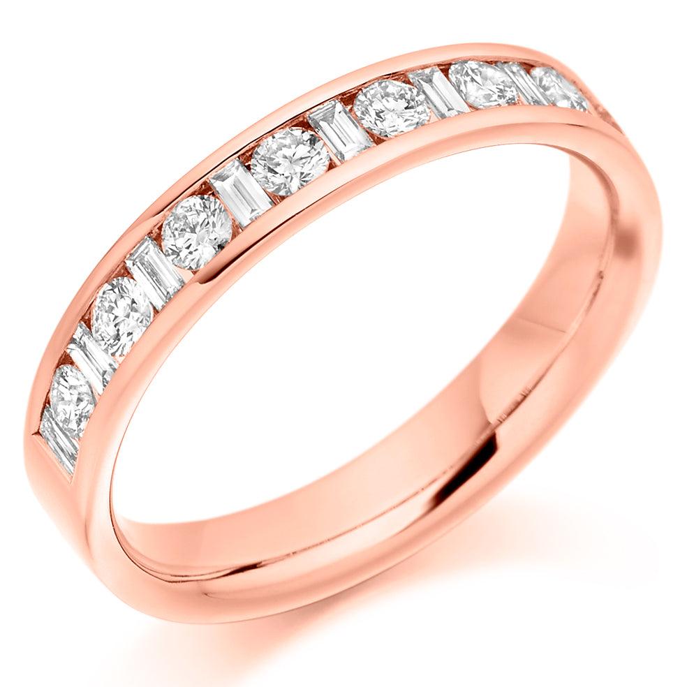 Eternity ring baguette cut deals